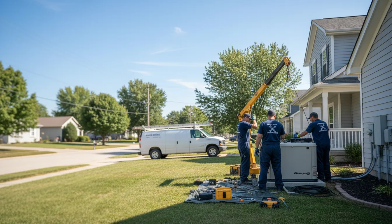 Generator Installation in Riddleton, TN near me